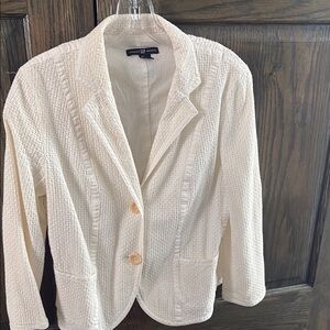 Elegant Cream Gap Women's Blazer